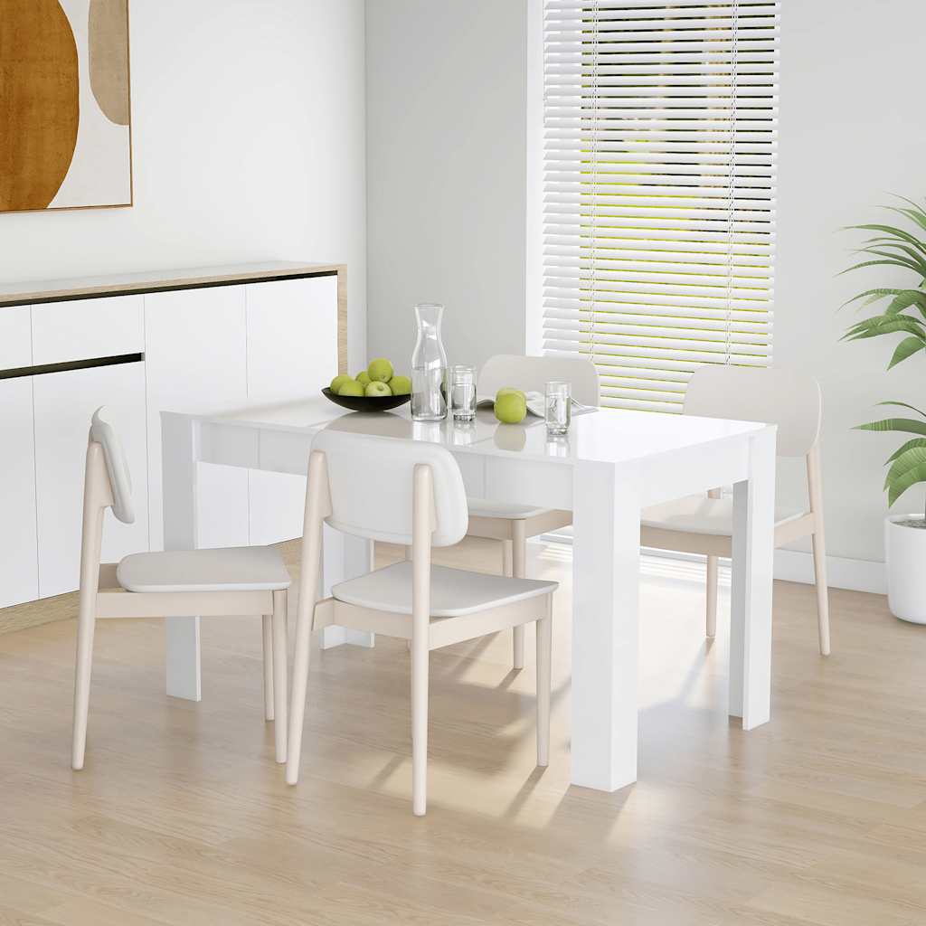 Dining Table 140X74.5X76 Cm Engineered Wood