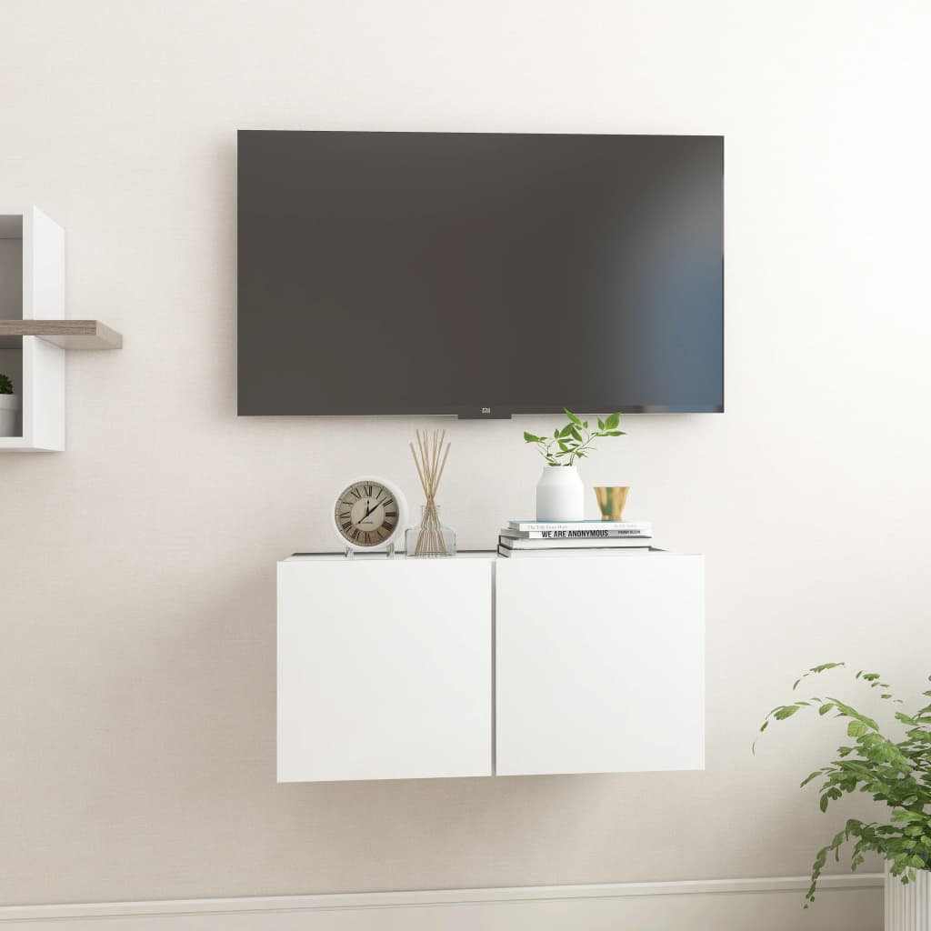 Hanging Tv Cabinets 3 Pcs 60X30X30 Cm