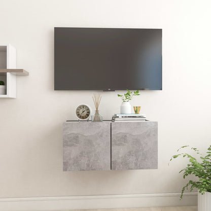 Hanging Tv Cabinets 3 Pcs 60X30X30 Cm