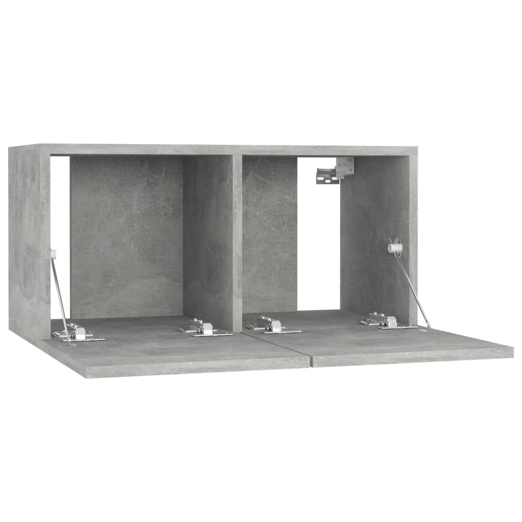 Hanging Tv Cabinets 3 Pcs 60X30X30 Cm