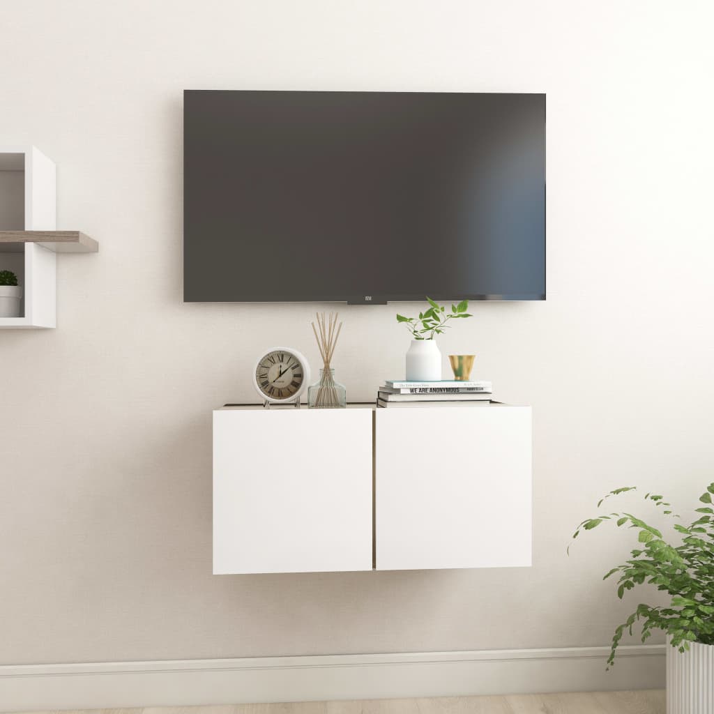 Hanging Tv Cabinets 3 Pcs 60X30X30 Cm