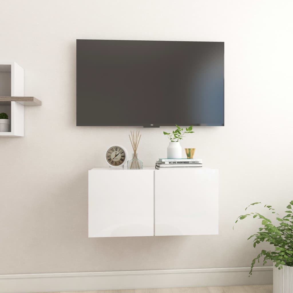 Hanging Tv Cabinets 3 Pcs 60X30X30 Cm