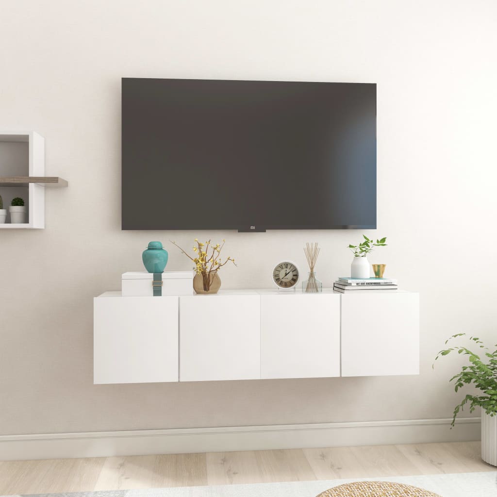 Hanging Tv Cabinets 3 Pcs 60X30X30 Cm