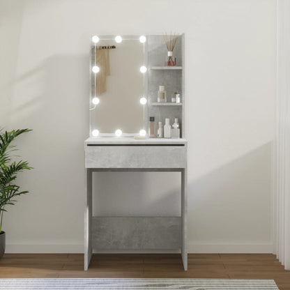 Dressing Table With Led 60X40X140 Cm
