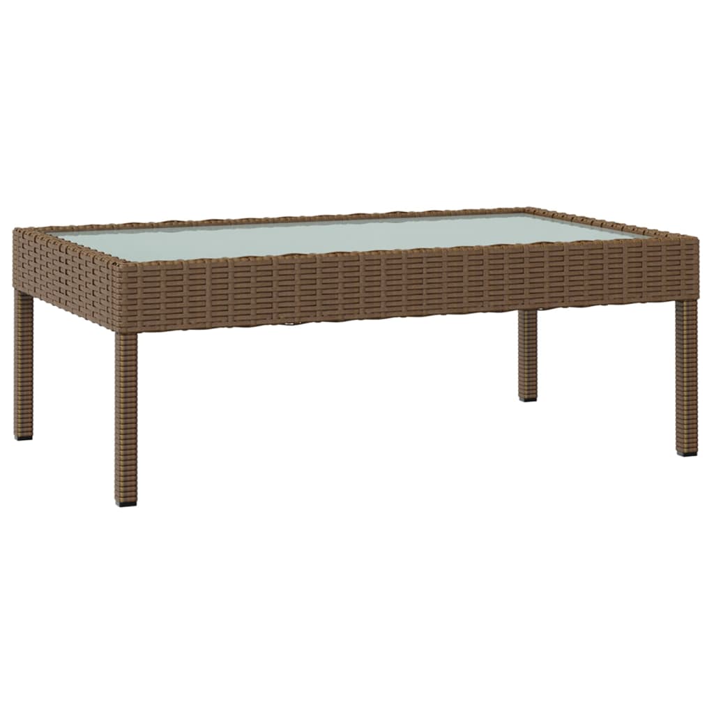 8 Piece Garden Lounge Set With Cushions Poly Rattan