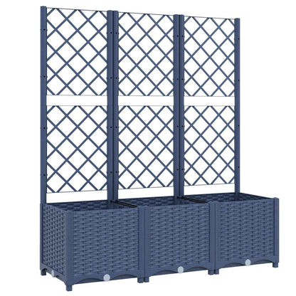 Garden Planter With Trellis Pp