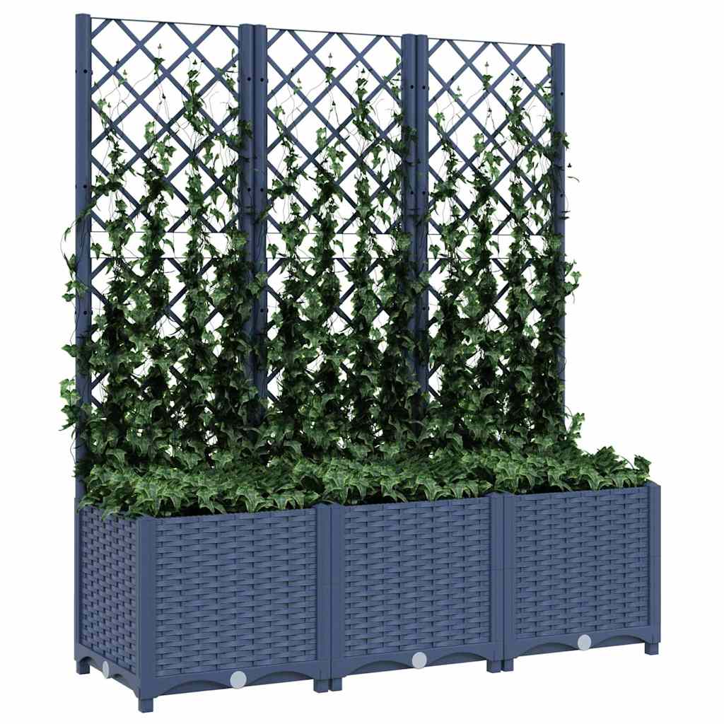 Garden Planter With Trellis Pp