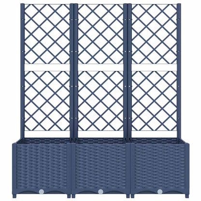 Garden Planter With Trellis Pp