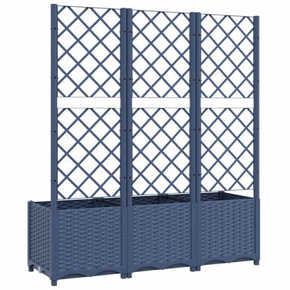 Garden Planter With Trellis Pp