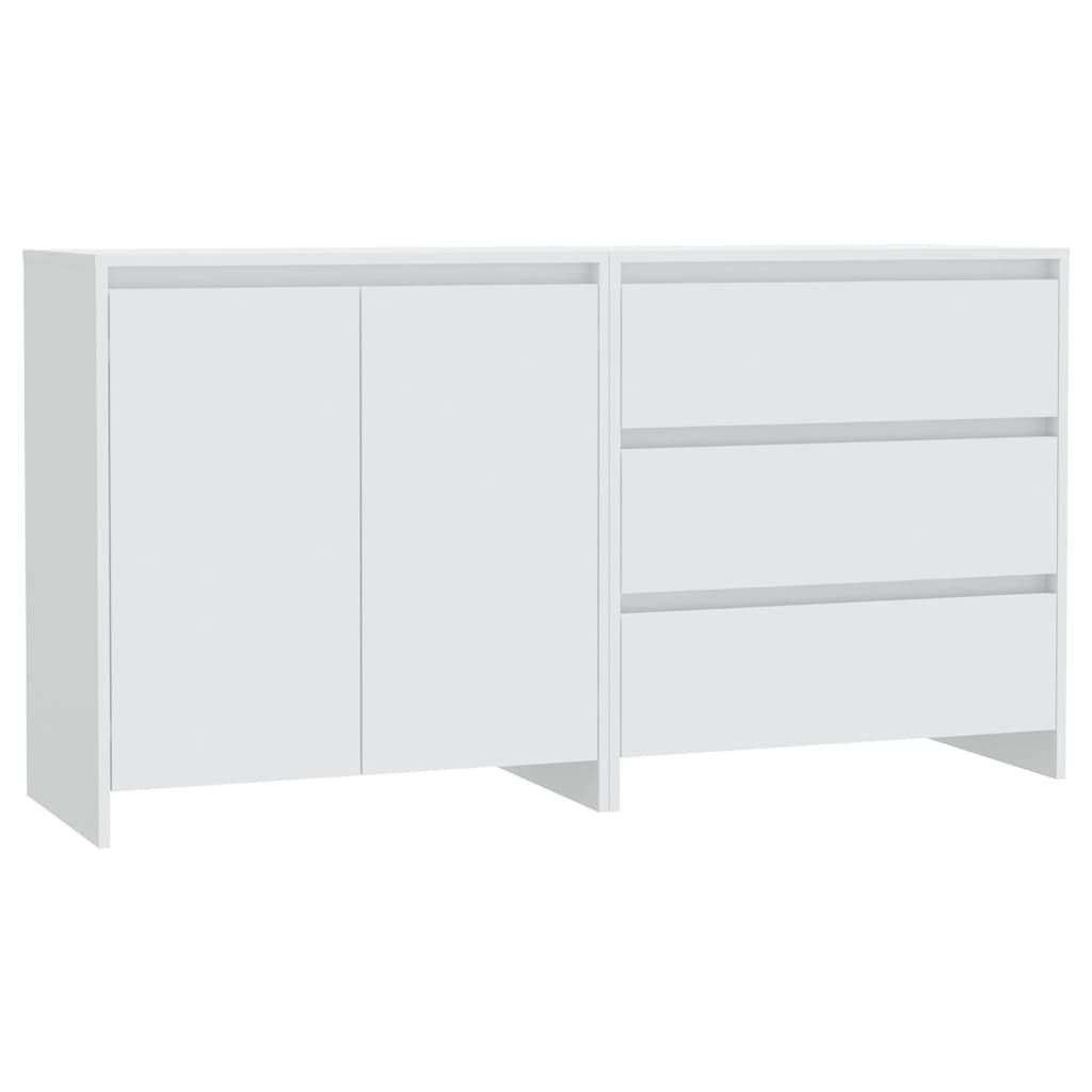2 Piece Sideboard Engineered Wood