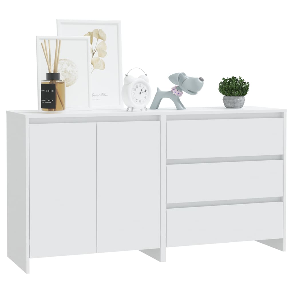2 Piece Sideboard Engineered Wood