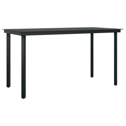 7 Piece Garden Dining Set With Cushions Grey