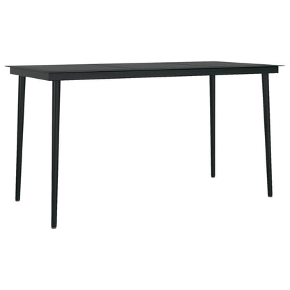 7 Piece Garden Dining Set With Cushions Grey