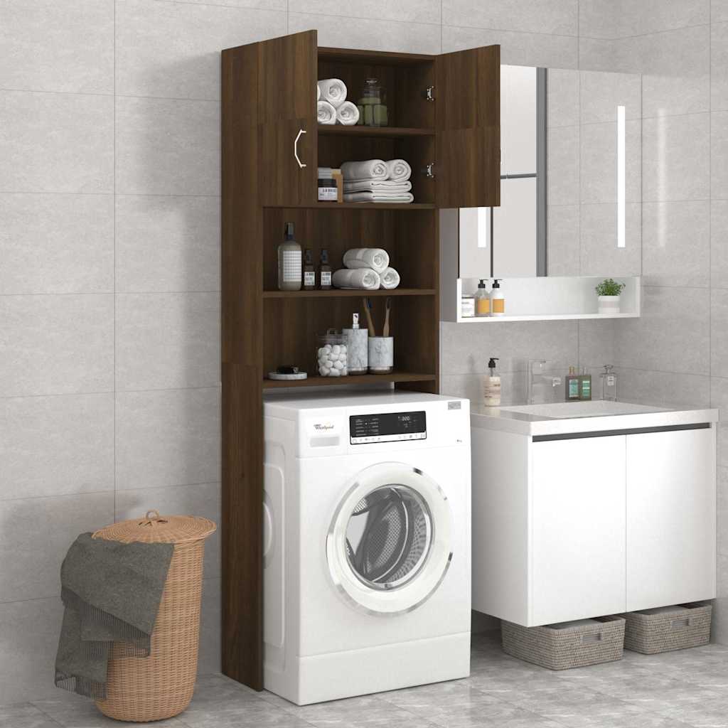 Washing Machine Cabinet 64X25.5X190 Cm