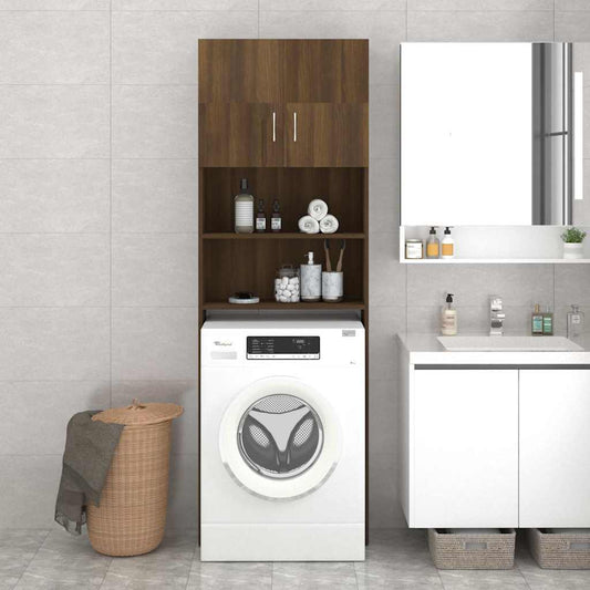 Washing Machine Cabinet 64X25.5X190 Cm