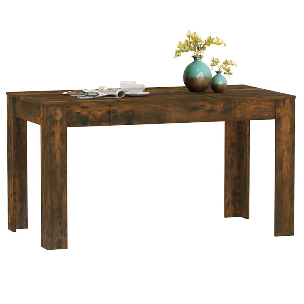Dining Table 140X74.5X76 Cm Engineered Wood
