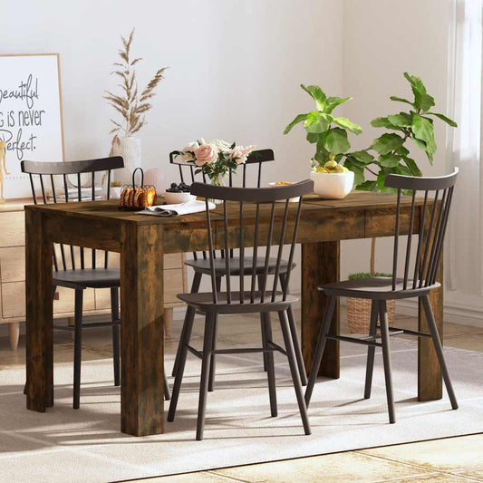 Dining Table 140X74.5X76 Cm Engineered Wood