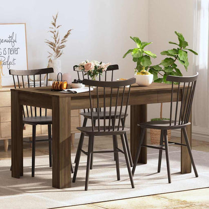 Dining Table 140X74.5X76 Cm Engineered Wood