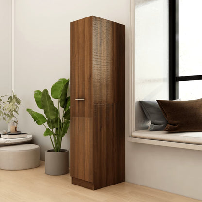 Apothecary Cabinet 30X42.5X150 Cm Engineered Wood