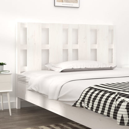 Bed Headboard 155.5 Cm Solid Wood Pine