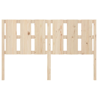 Bed Headboard 155.5 Cm Solid Wood Pine