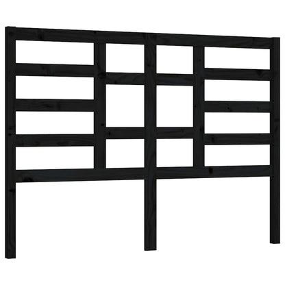 Bed Headboard 141 Cm Solid Wood Pine