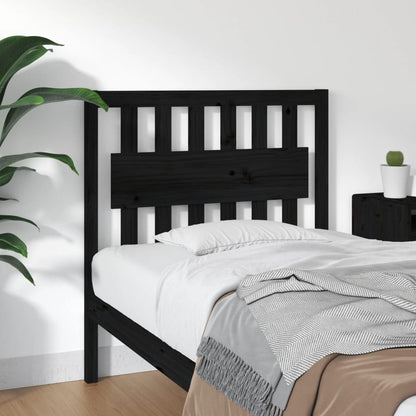 Bed Headboard 185.5 Cm Solid Wood Pine