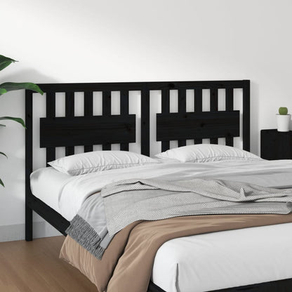 Bed Headboard 185.5 Cm Solid Wood Pine