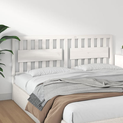 Bed Headboard 185.5 Cm Solid Wood Pine