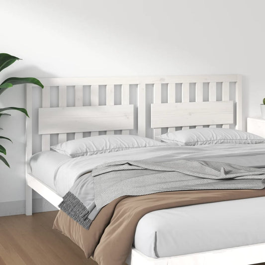 Bed Headboard 185.5 Cm Solid Wood Pine
