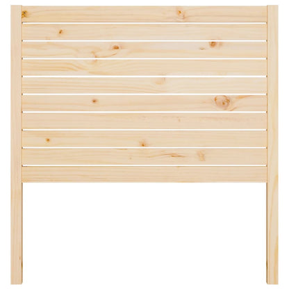 Bed Headboard 96 Cm Solid Wood Pine