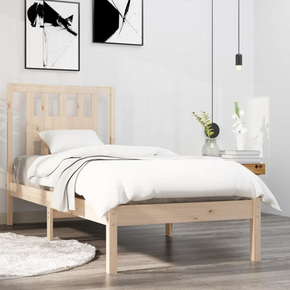 Bed Frame Without Mattress Solid Wood