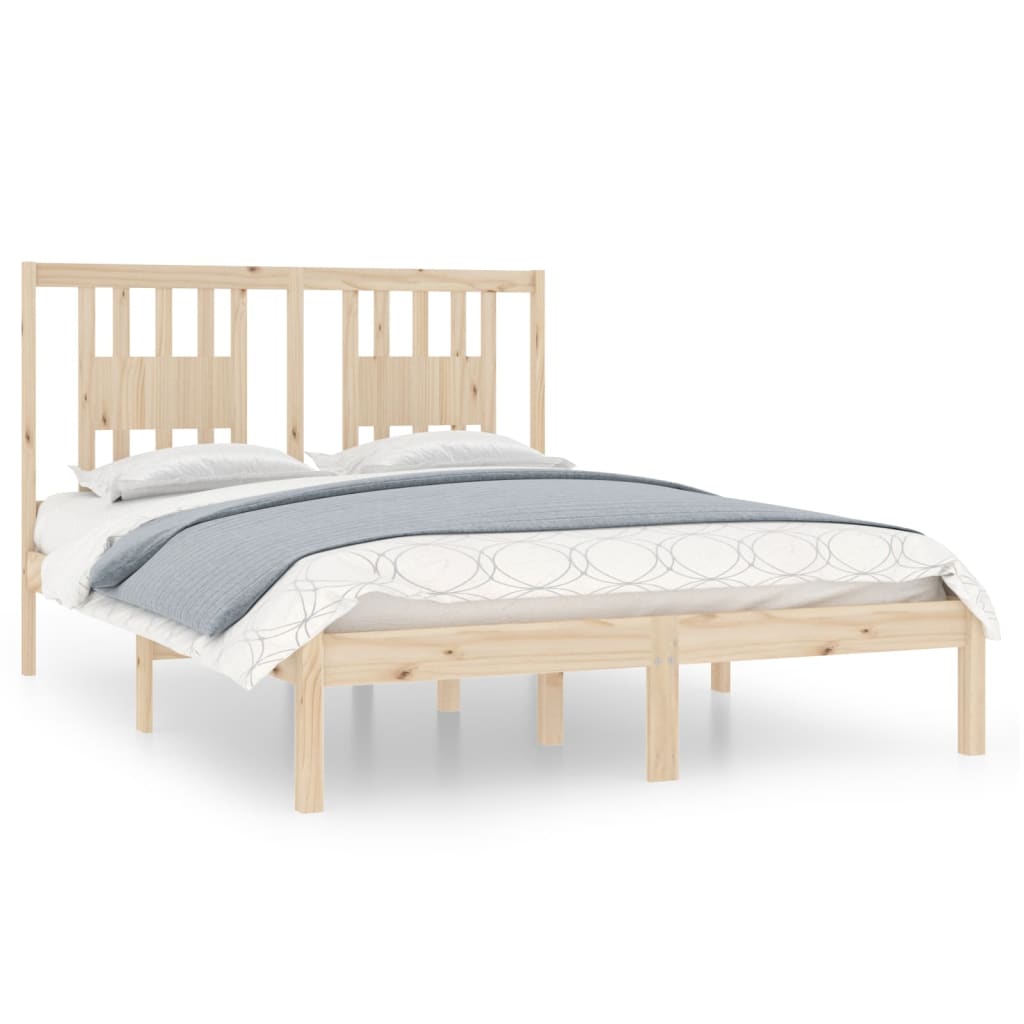 Bed Frame Without Mattress Solid Wood
