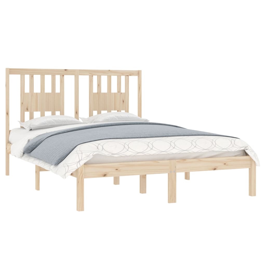 Bed Frame Without Mattress Solid Wood