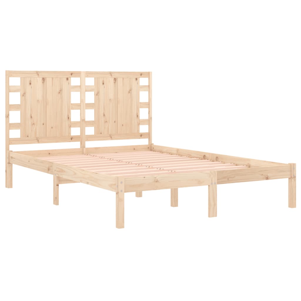 Bed Frame Without Mattress Solid Wood