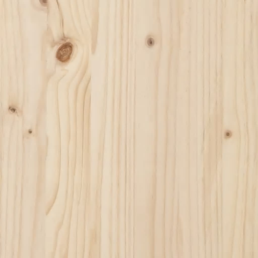 Bed Frame Without Mattress Solid Wood Pine