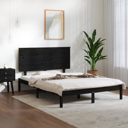 Bed Frame Without Mattress 183X203 Cm King Solid Wood