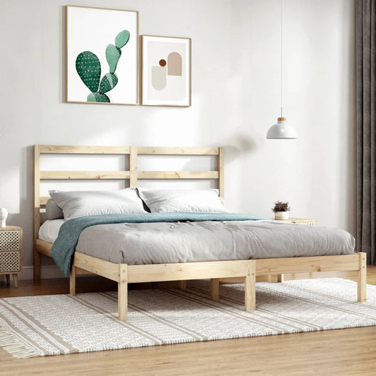 Bed Frame Without Mattress Solid Wood