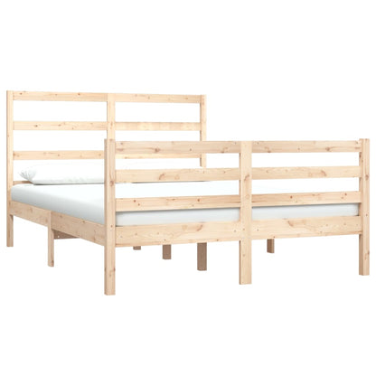 Bed Frame Without Mattress Solid Wood Pine