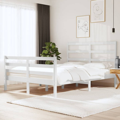 Bed Frame Without Mattress Solid Wood Pine