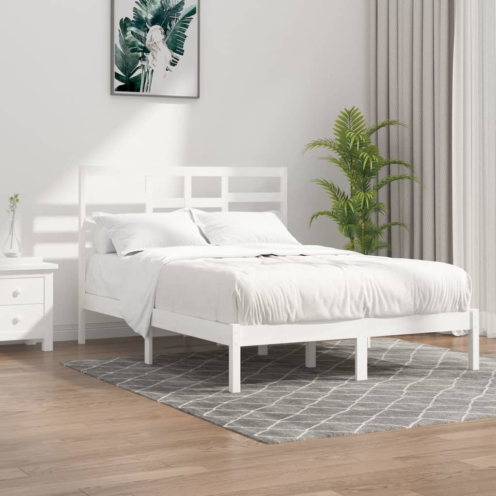 Bed Frame Without Mattress Solid Wood