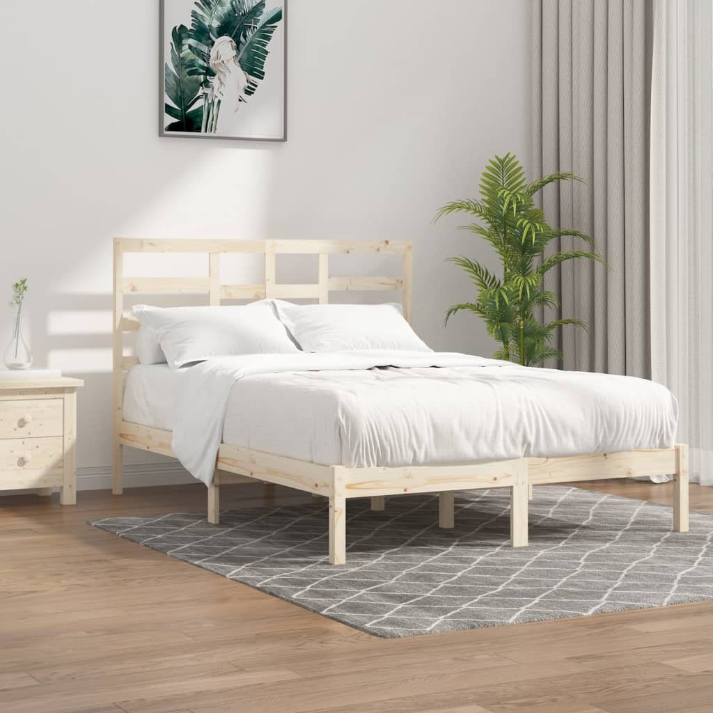 Bed Frame Without Mattress Solid Wood