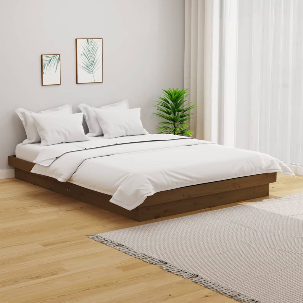 Bed Frame Without Mattress Solid Wood