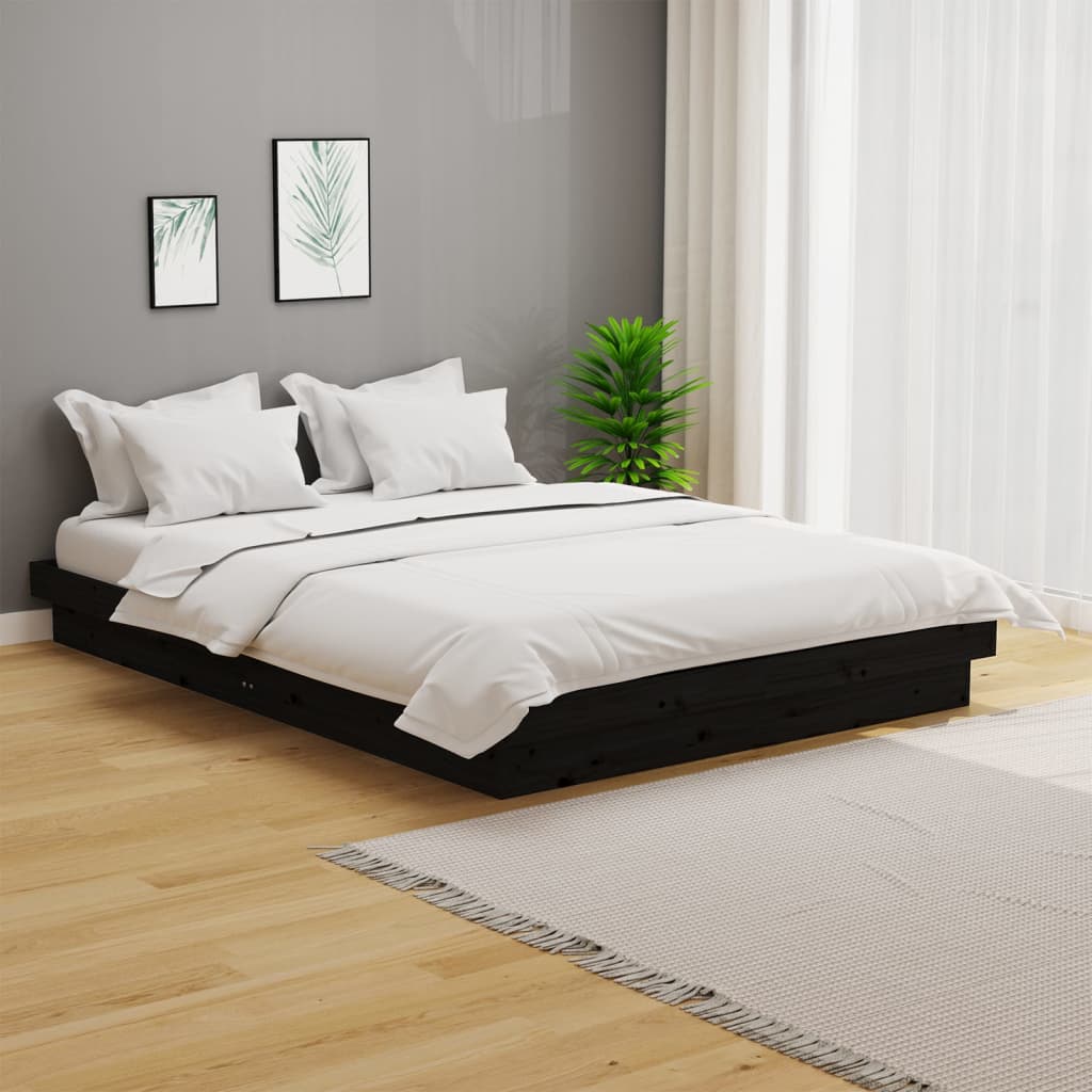 Bed Frame Without Mattress Solid Wood