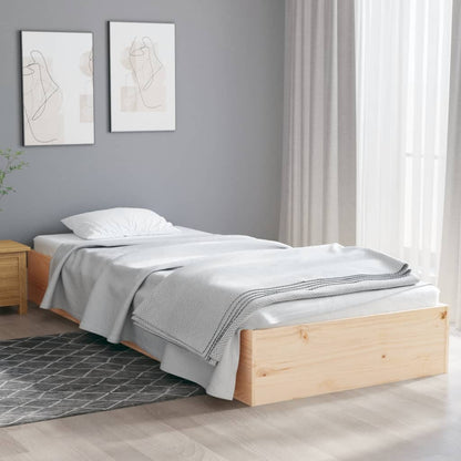 Bed Frame Without Mattress Solid Wood