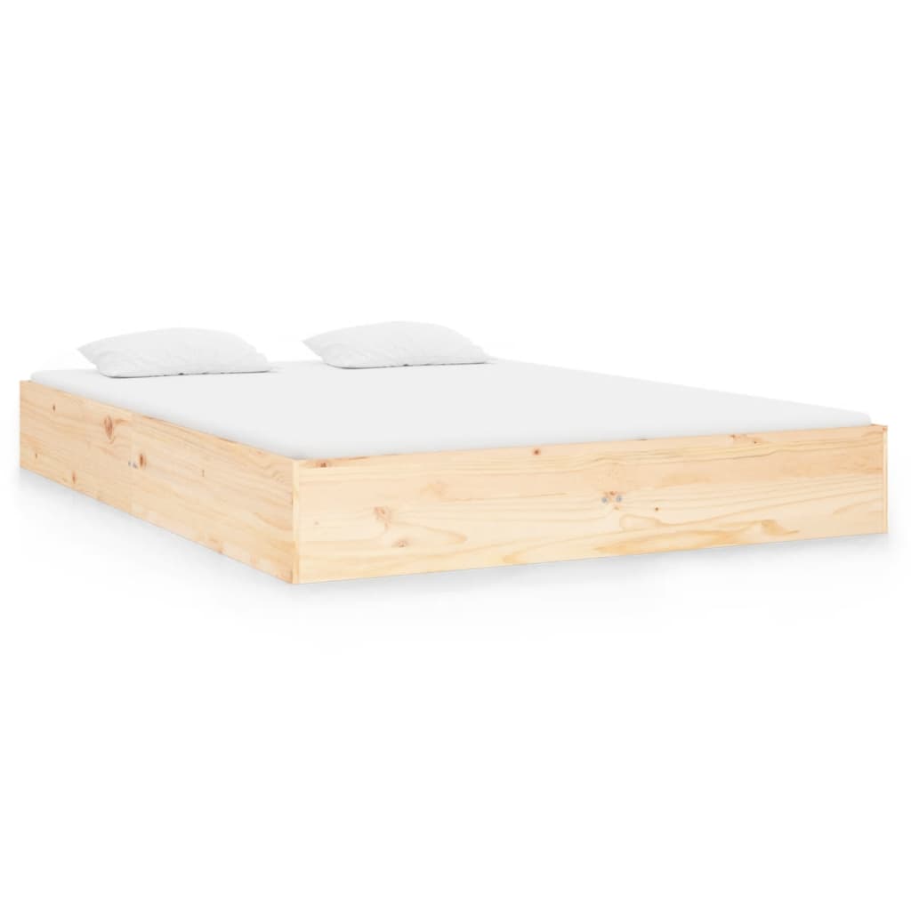 Bed Frame Without Mattress Solid Wood
