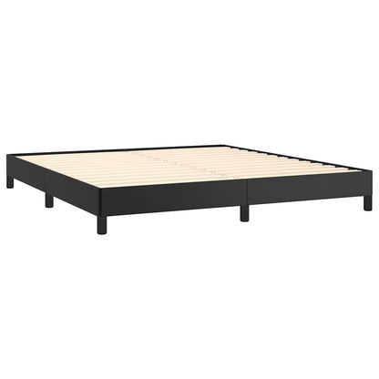 Bed Frame Without Mattress 152X203 Cm Queen Faux Leather