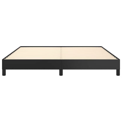 Bed Frame Without Mattress 152X203 Cm Queen Faux Leather