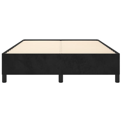 Bed Frame Without Mattress 137X187 Cm Double Velvet