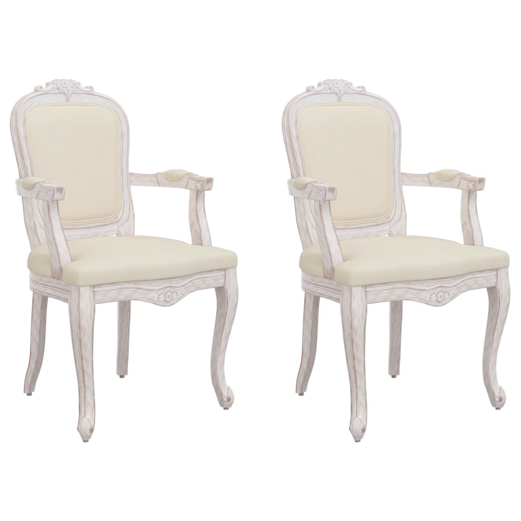 Dining Chairs 2 Pcs 62X59.5X100.5 Cm Linen